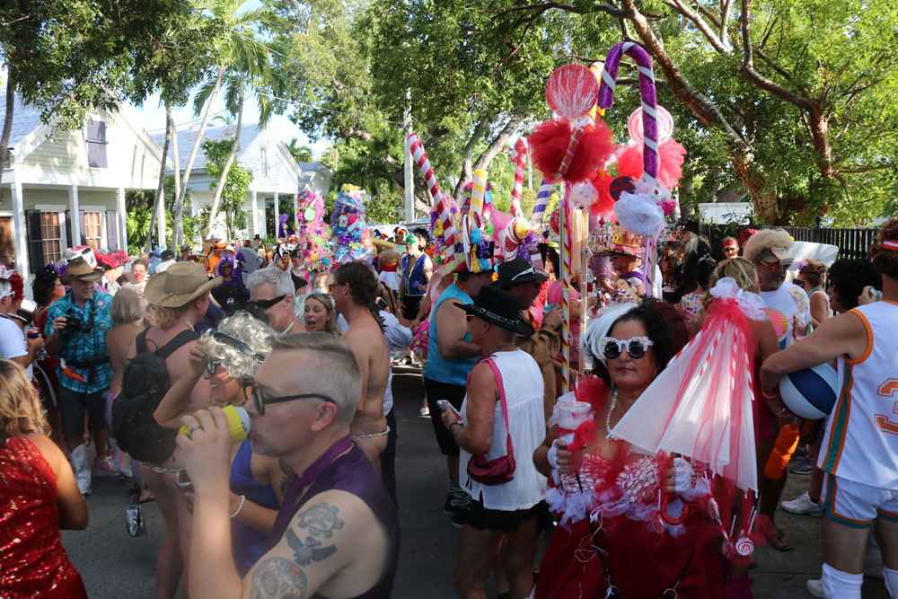 Masquerade March 2018 photo - Duval Street, Key West